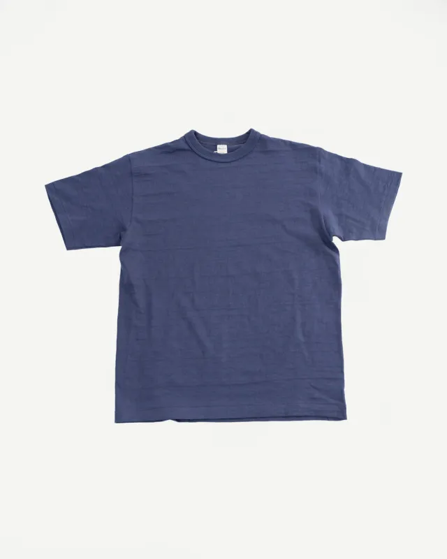 Lot 4601 - Slubby Cotton T-Shirt - Eggplant made by WAREHOUSE & CO.
