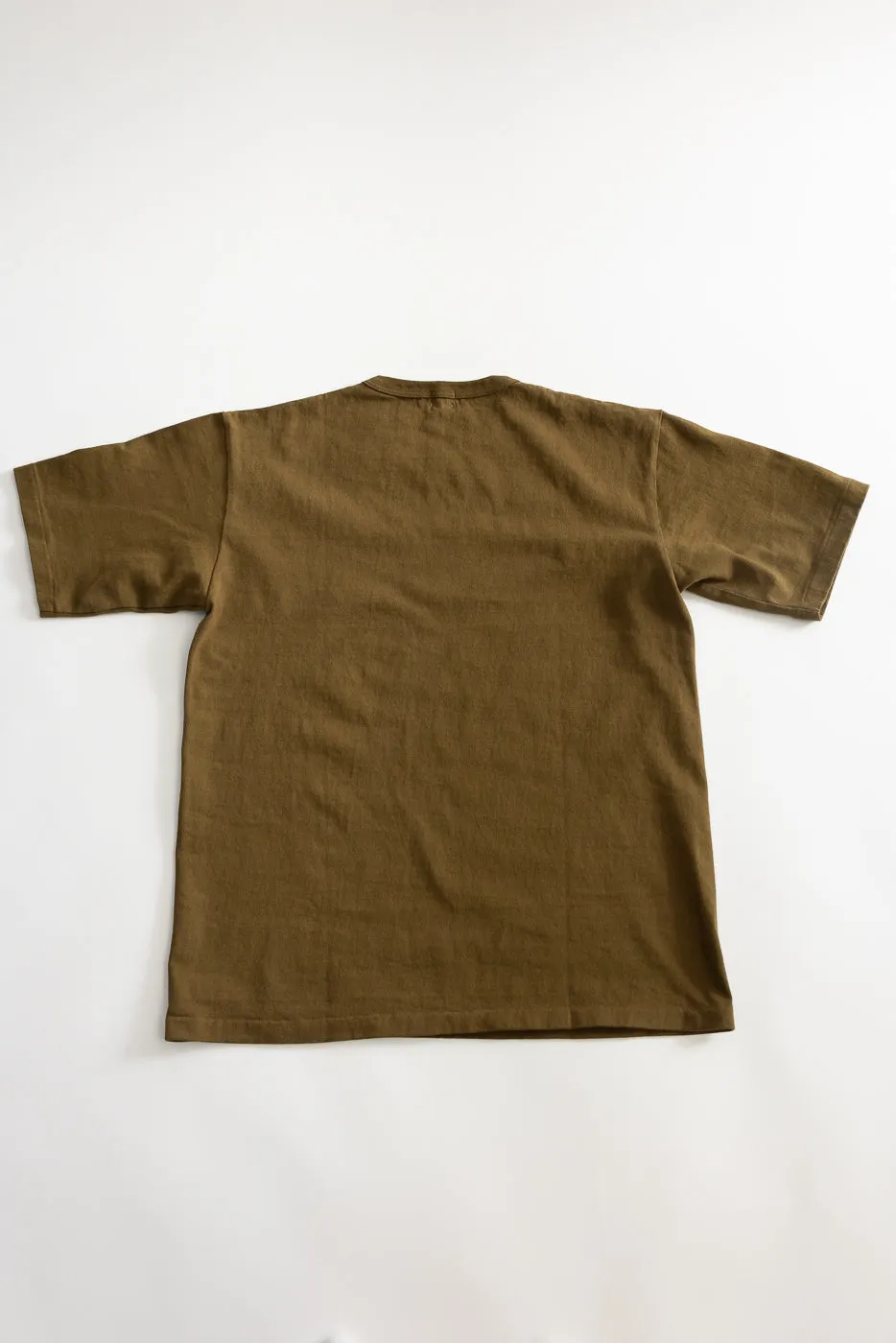 9.5oz "Stand Wheel" Heavyweight Tee - Khaki sold by Dant product image thumbnail 4