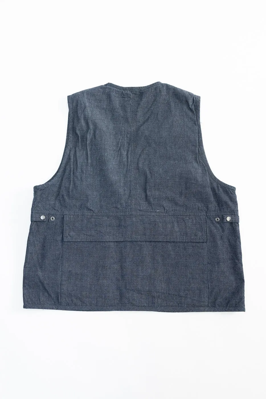 Field Vest - Indigo Ripstop sold by Dant product image thumbnail 5