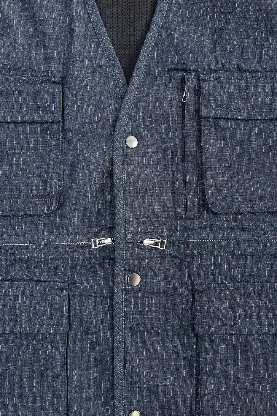 Field Vest - Indigo Ripstop sold by Dant product image thumbnail 3