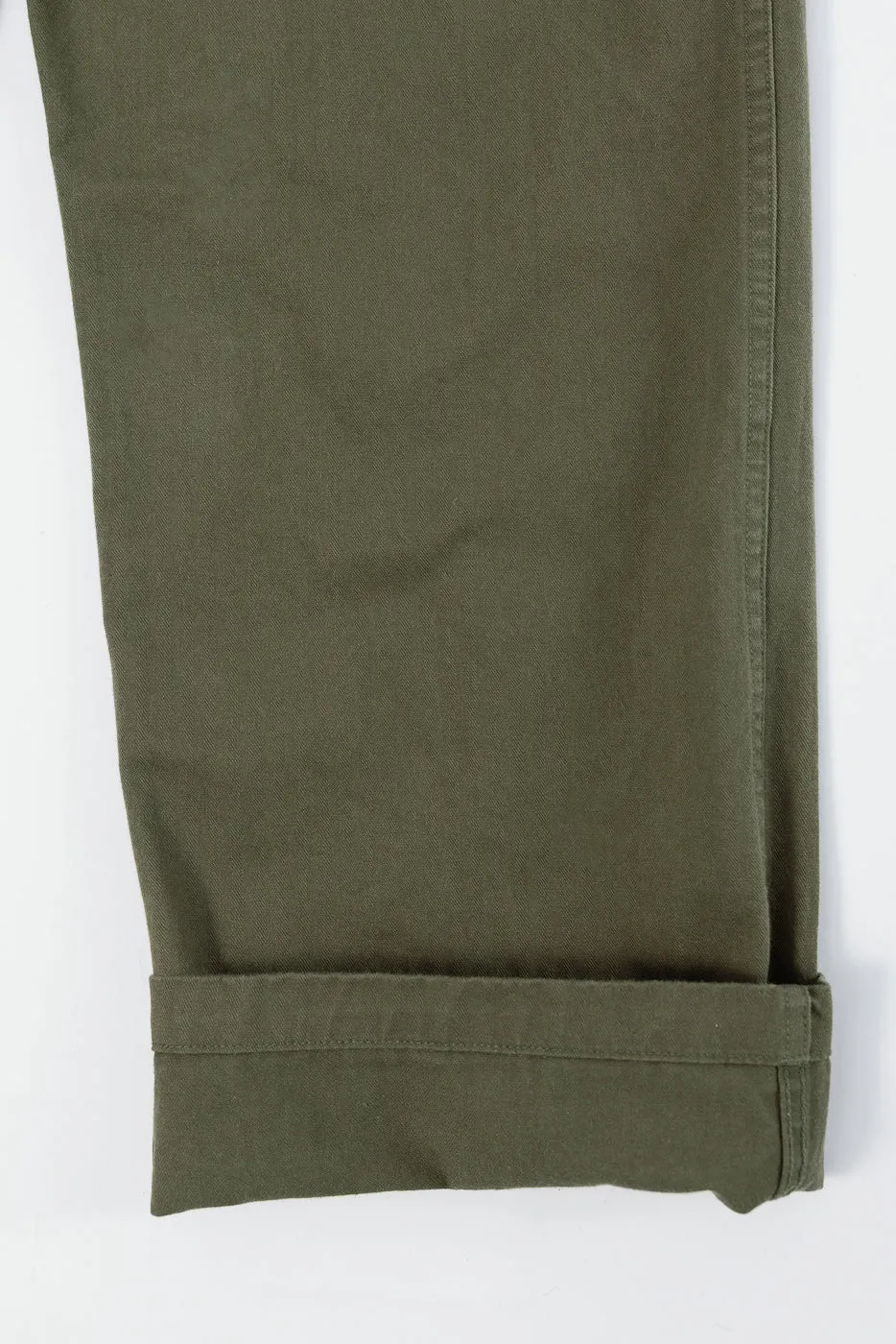 03-V5002-76k - Vintage Fit Fatigue Pants Herringbone Twill - Army Green sold by Dant product image thumbnail 5