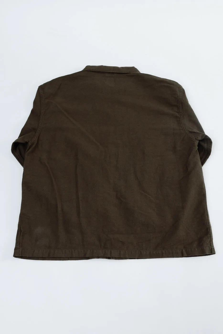 01-6061-52K - Moleskin Simple Work Jacket - Coffee Brown sold by Dant product image thumbnail 5