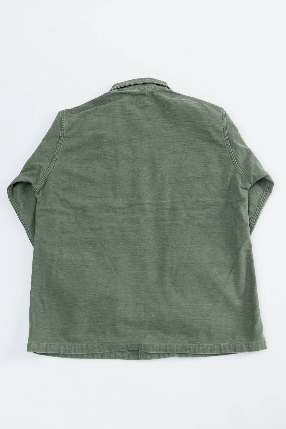 03-8345-77s - 4-Pocket Fatigue Shirt Reverse Sateen - Dark Olive Stone sold by Dant product image thumbnail 5