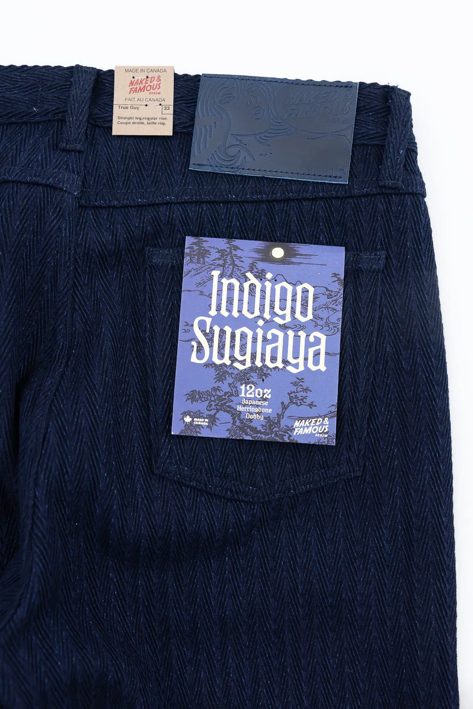 12oz - Indigo Sugiaya Jeans - True Guy sold by Dant product image thumbnail 2