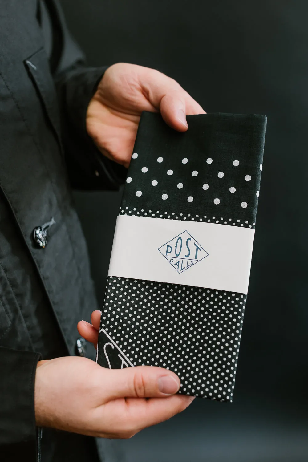 5001-CHA - Bandana Scarf Original 1993 Design - Charcoal sold by Dant product image thumbnail 3