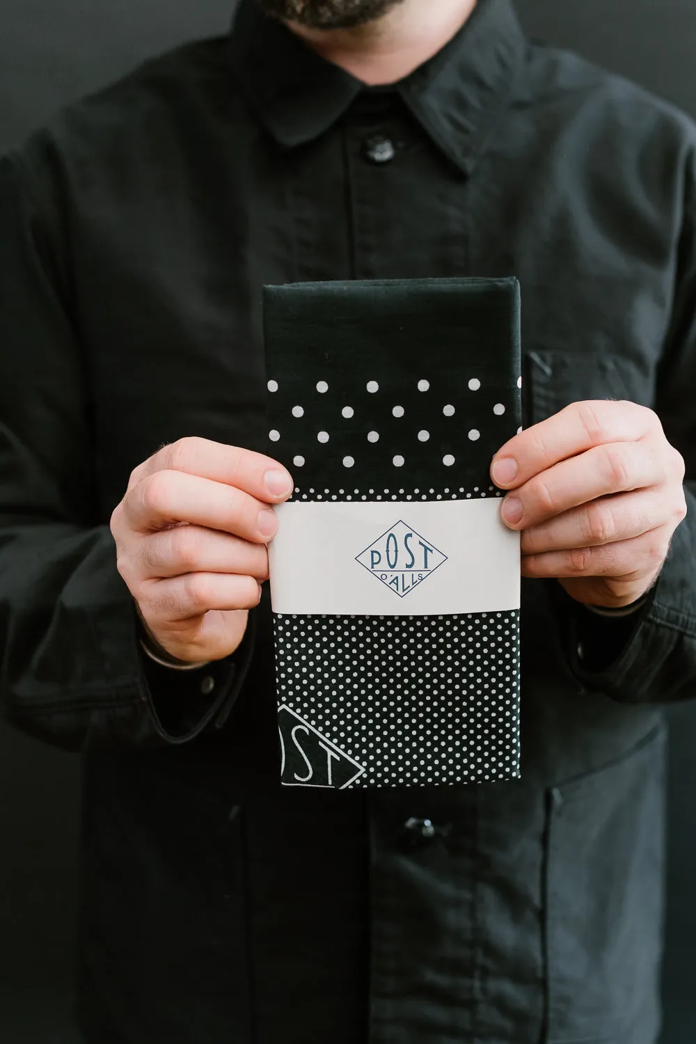 5001-CHA - Bandana Scarf Original 1993 Design - Charcoal sold by Dant product image thumbnail 2