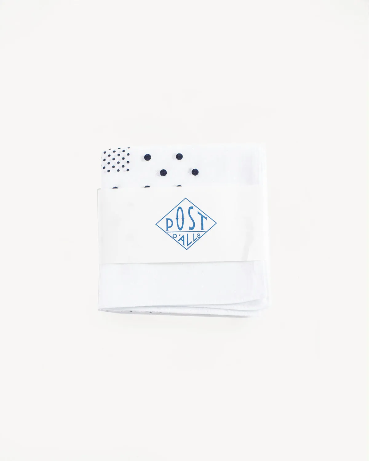 4005-WHT - Bandana Hankie Original 1993 Design - White sold by Dant
