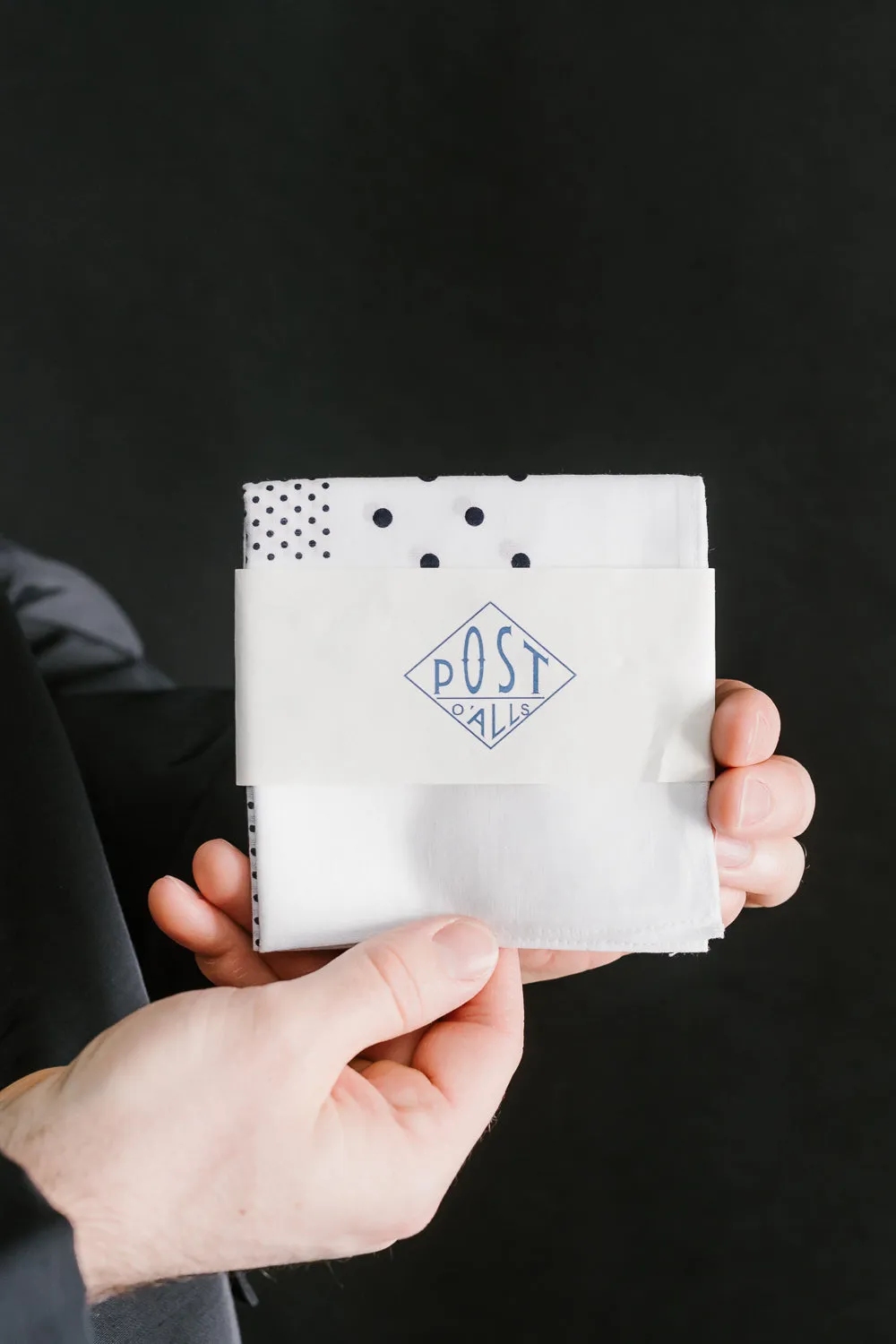 4005-WHT - Bandana Hankie Original 1993 Design - White sold by Dant product image thumbnail 4