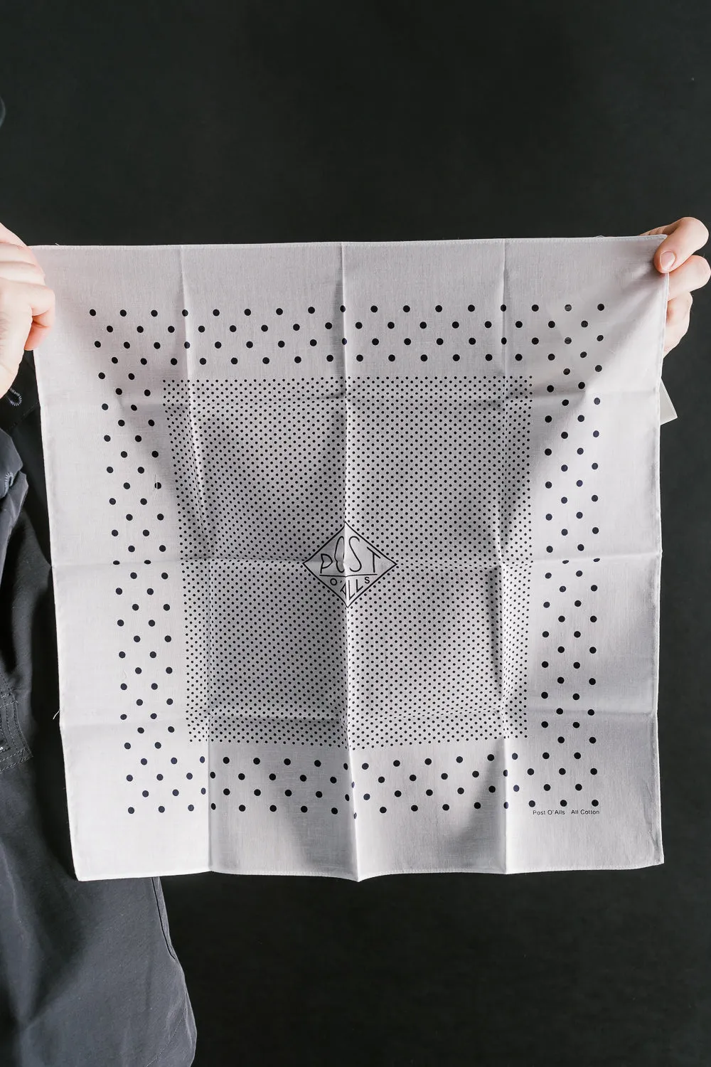 4005-WHT - Bandana Hankie Original 1993 Design - White sold by Dant product image thumbnail 2