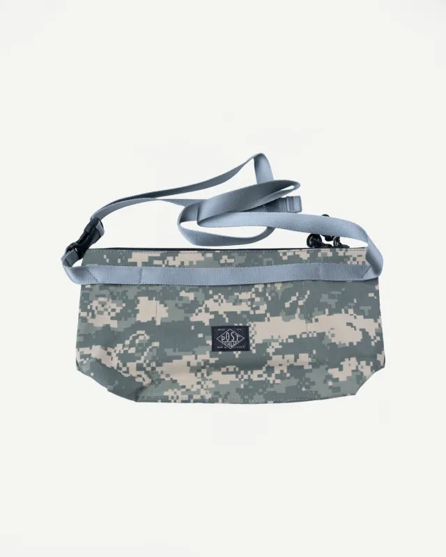 JP510-DS - BAGSINPROGRESS x Post O'alls Fannypack Crossbody Digital Camo - Desert made by Post O'Alls