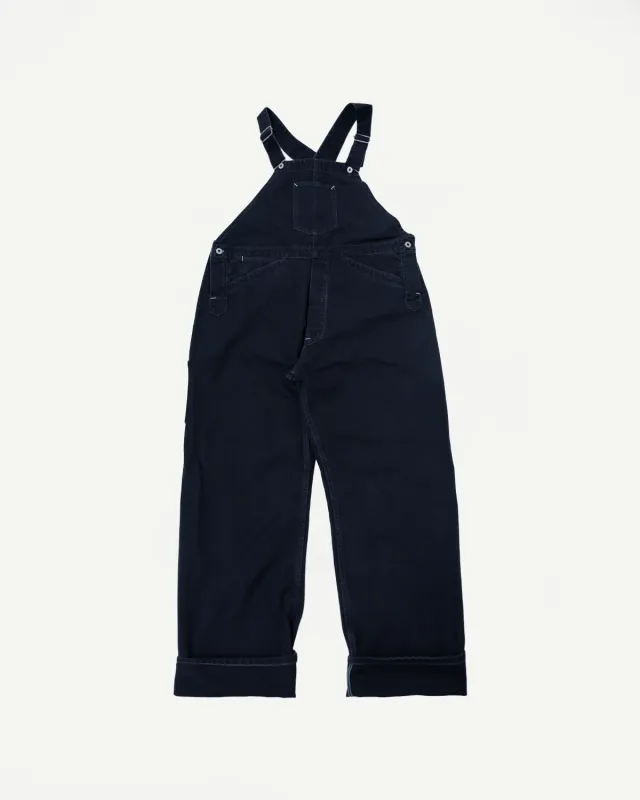3401-PCB - Post 46 Overalls Pigment Dyed Canvas - Black made by Post O'Alls