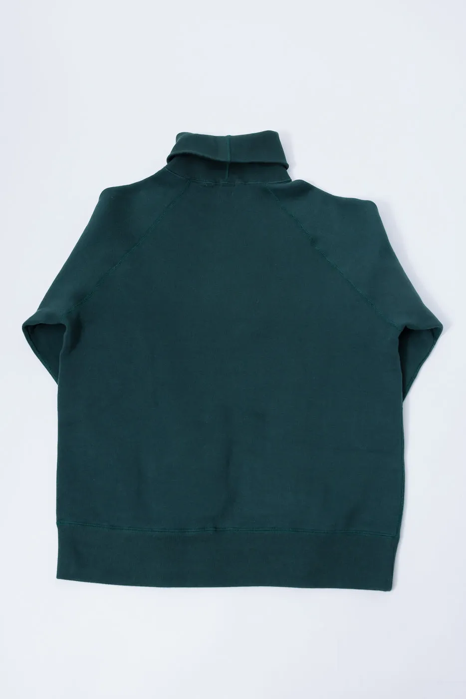 LCS1006 - Super Fluffy Knit Raglan Turtleneck - Vintage Forest Green sold by Dant product image thumbnail 4