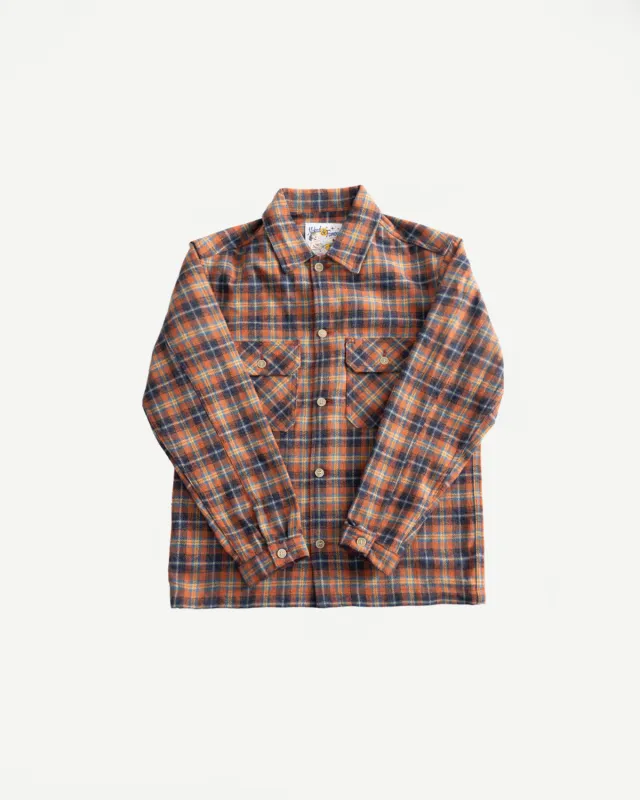 Work Shirt - Triple Twist Yarn - Red made by Naked & Famous Denim