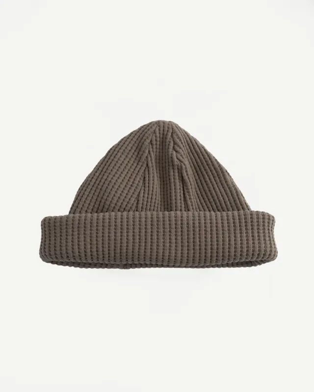 JM6605 - Waffle Knit Cap - 338 Sepia made by Jackman