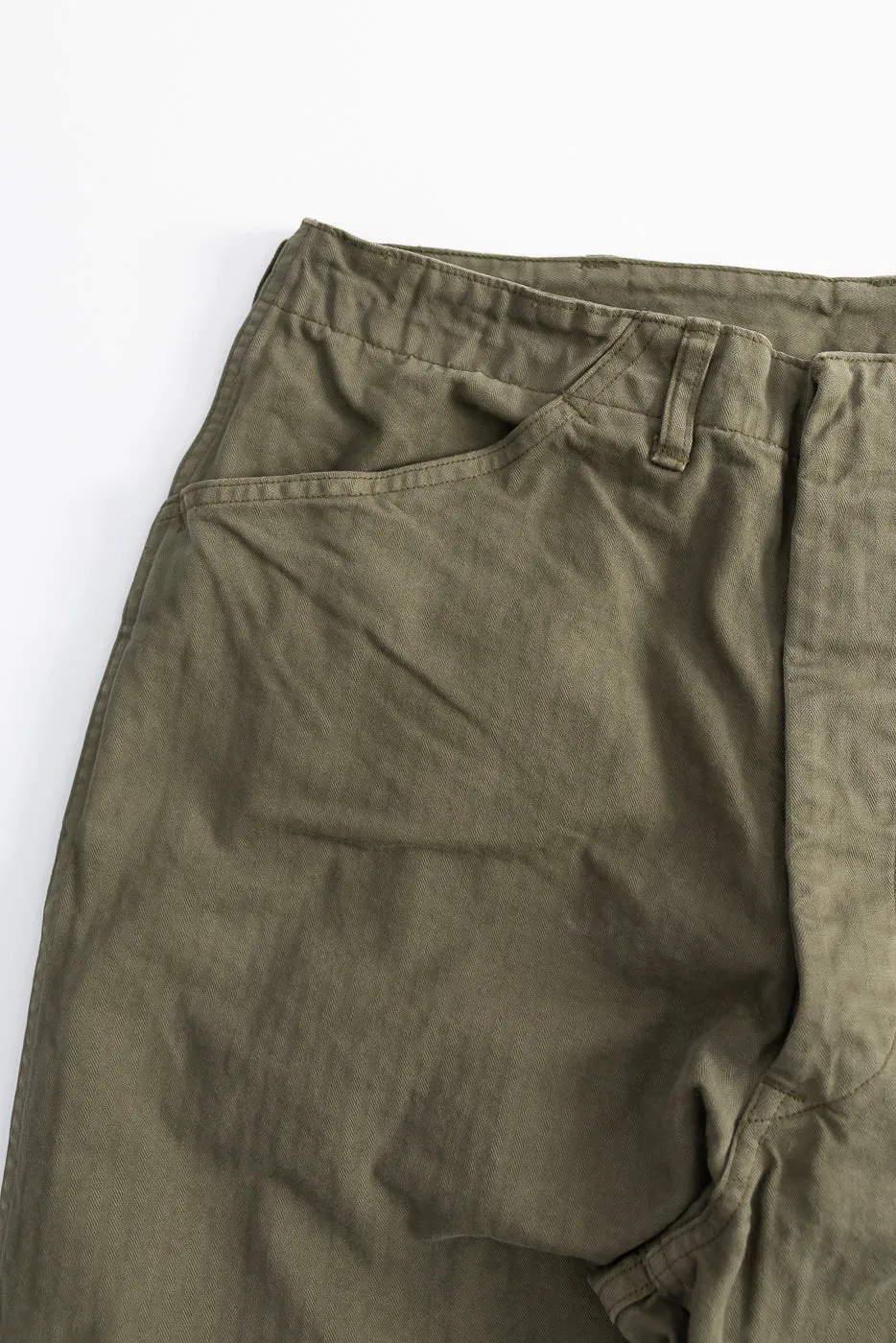 01-5210-77K - USMC Herringbone Wide Fit Utility Trousers - Dark Olive sold by Dant product image thumbnail 4