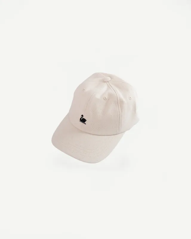 CAP01T.02 - Swan Logo Cotton Twill Cap - Nature made by Merz B. Schwanen