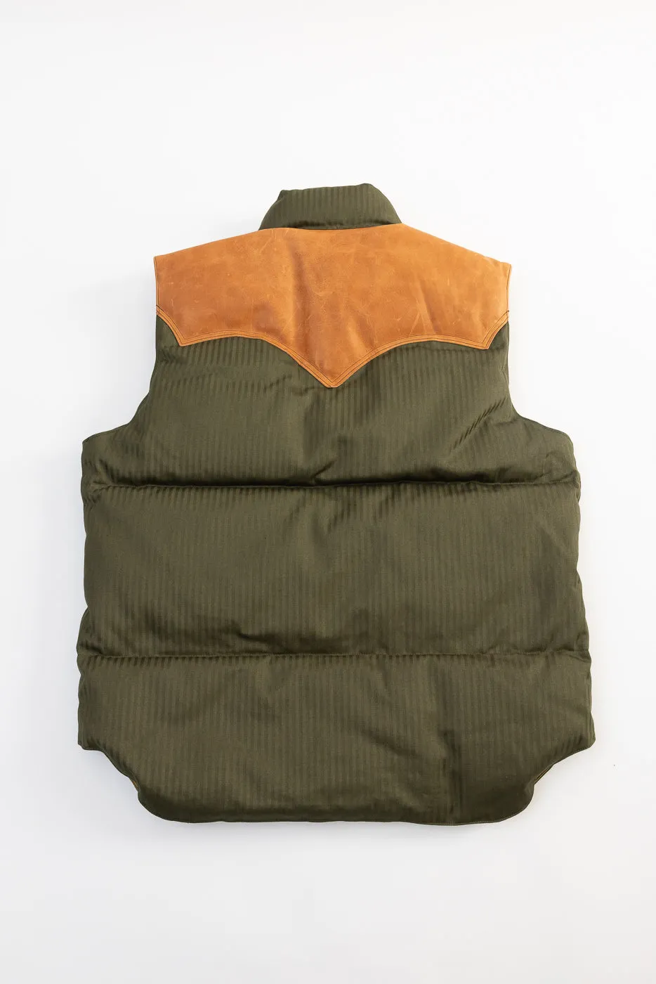 Lot 2236 - Rocky Mountain x Warehouse HBT Down Vest - OD Green sold by Dant product image thumbnail 5