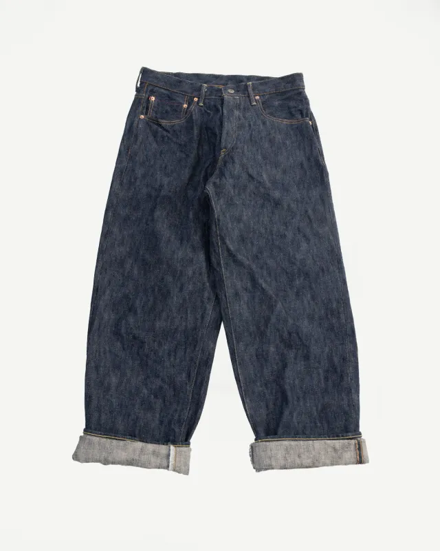 822-鬼KASE - 16oz "Kase Denim" Selvedge Jeans - Super Wide Tapered made by Oni