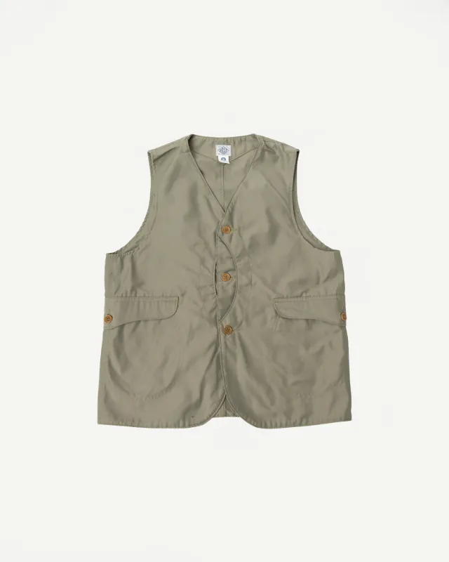 1512-FT - Royal Traveler Vest French Twill - Khaki made by Post O'Alls