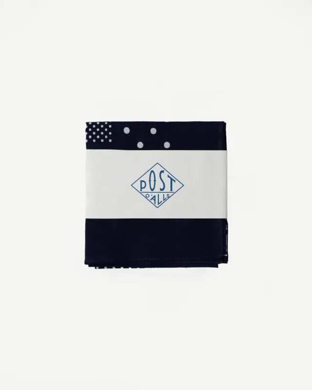 4005-NVY - Bandana Hankie Original 1993 Design - Navy sold by Dant