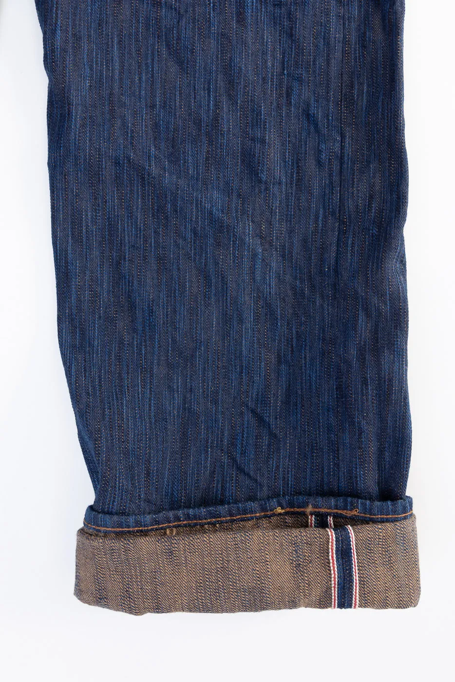 D1905S - 15oz "Awa Sho-ai Kakishibu" Natural Indigo x Kakishibu Selvedge Jeans - Regular Straight sold by Dant product image thumbnail 5