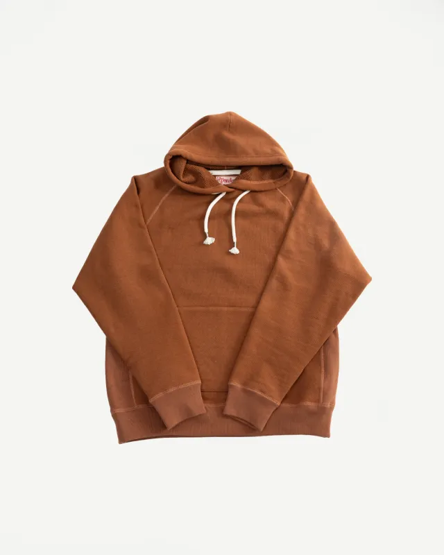 Pullover Hoodie - Double Heavyweight French Terry - Rust sold by Dant
