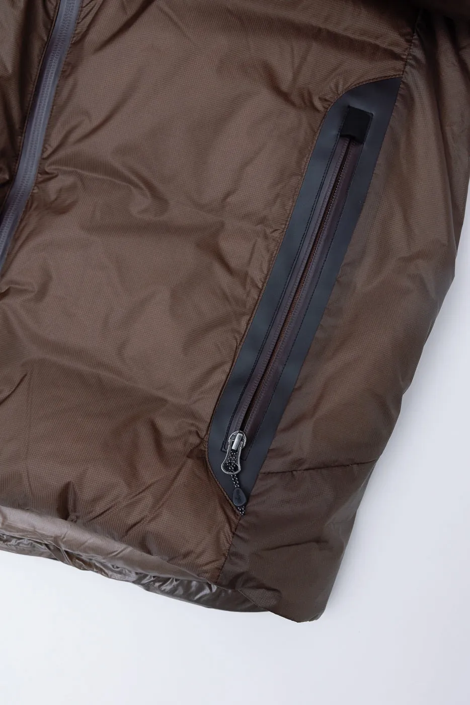 Aurora Light Down Stand Collar Jacket Mikami - Brown sold by Dant product image thumbnail 4