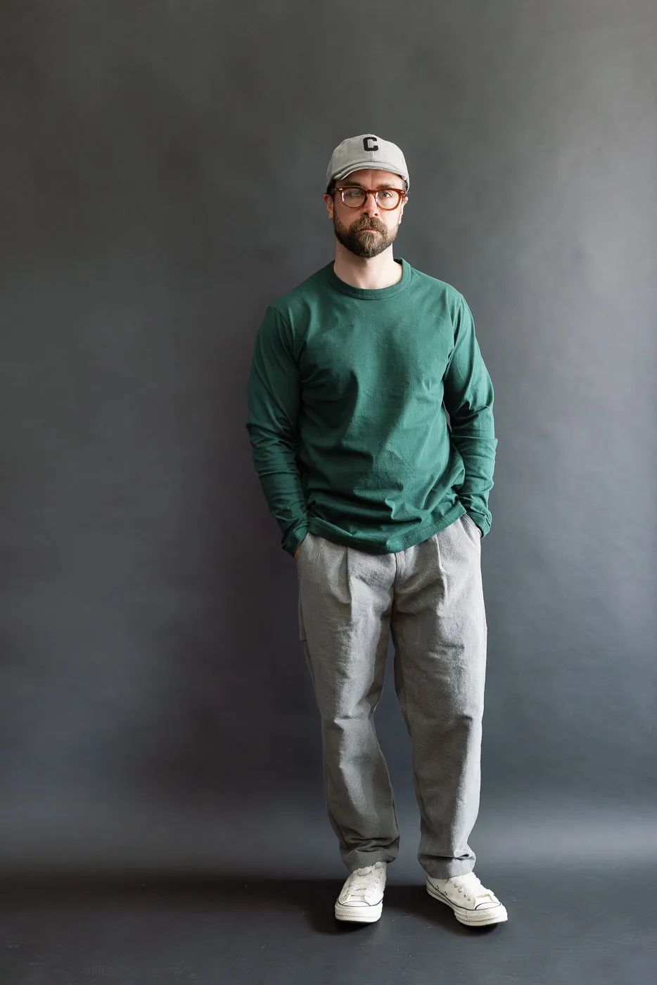 JM5530 - Lead-Off LS T-Shirt - 451 Pine Tree sold by Dant product image thumbnail 5