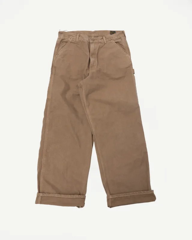 01-5328-53S - Dad's Fit Painter's Pants Canvas - Brown sold by Dant