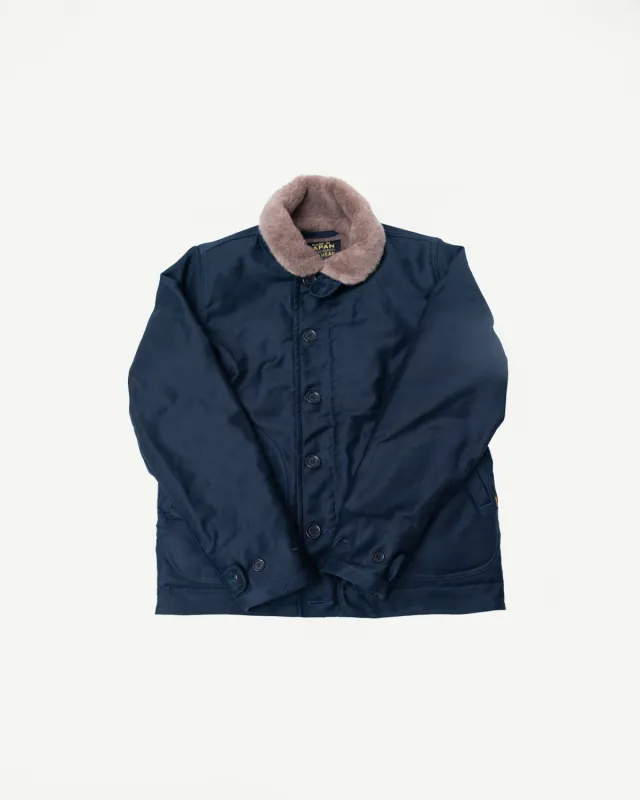 IHM-35-NAV Whipcord N1 Deck Jacket - Navy sold by Dant