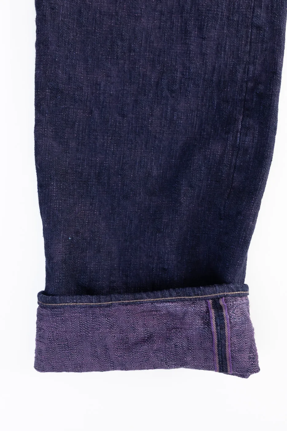 277BUM-MU - 17oz Bumpy Denim Murasaki - Just Right Straight sold by Dant product image thumbnail 5