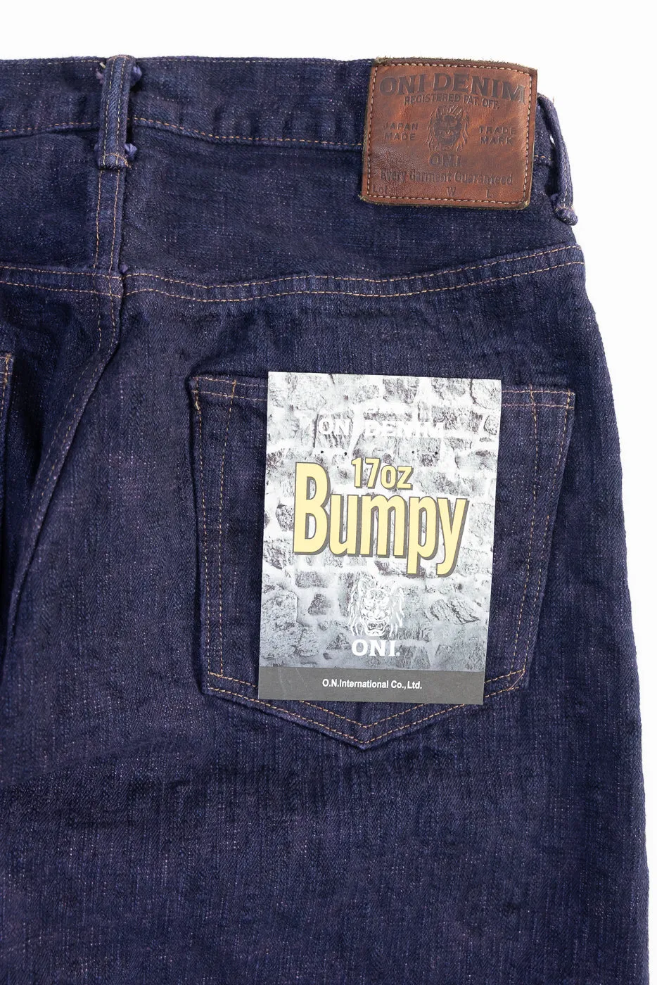 277BUM-MU - 17oz Bumpy Denim Murasaki - Just Right Straight sold by Dant product image thumbnail 2