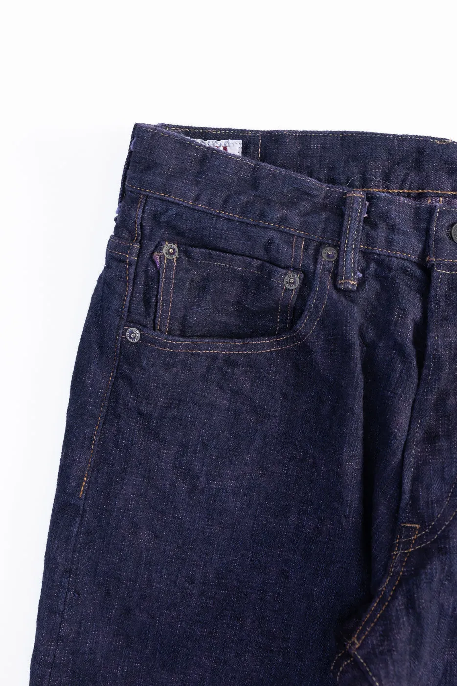 277BUM-MU - 17oz Bumpy Denim Murasaki - Just Right Straight sold by Dant product image thumbnail 4