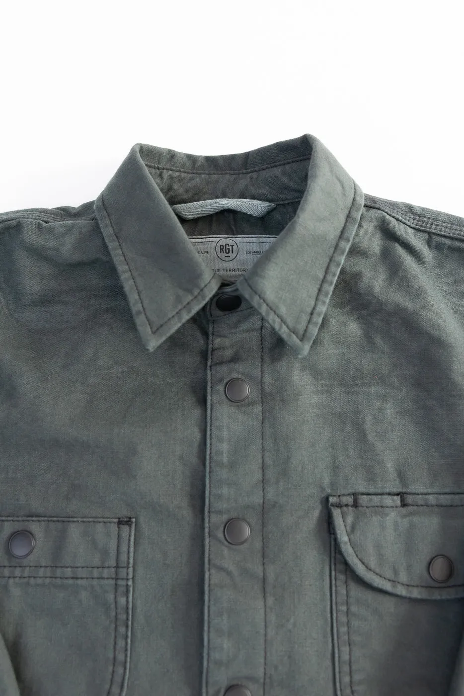 11oz Work Shirt - Dyed Canvas Ash sold by Dant product image thumbnail 2
