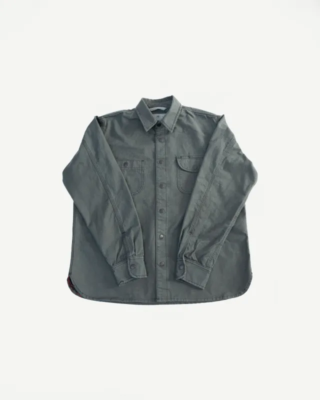 11oz Work Shirt - Dyed Canvas Ash made by Rogue Territory
