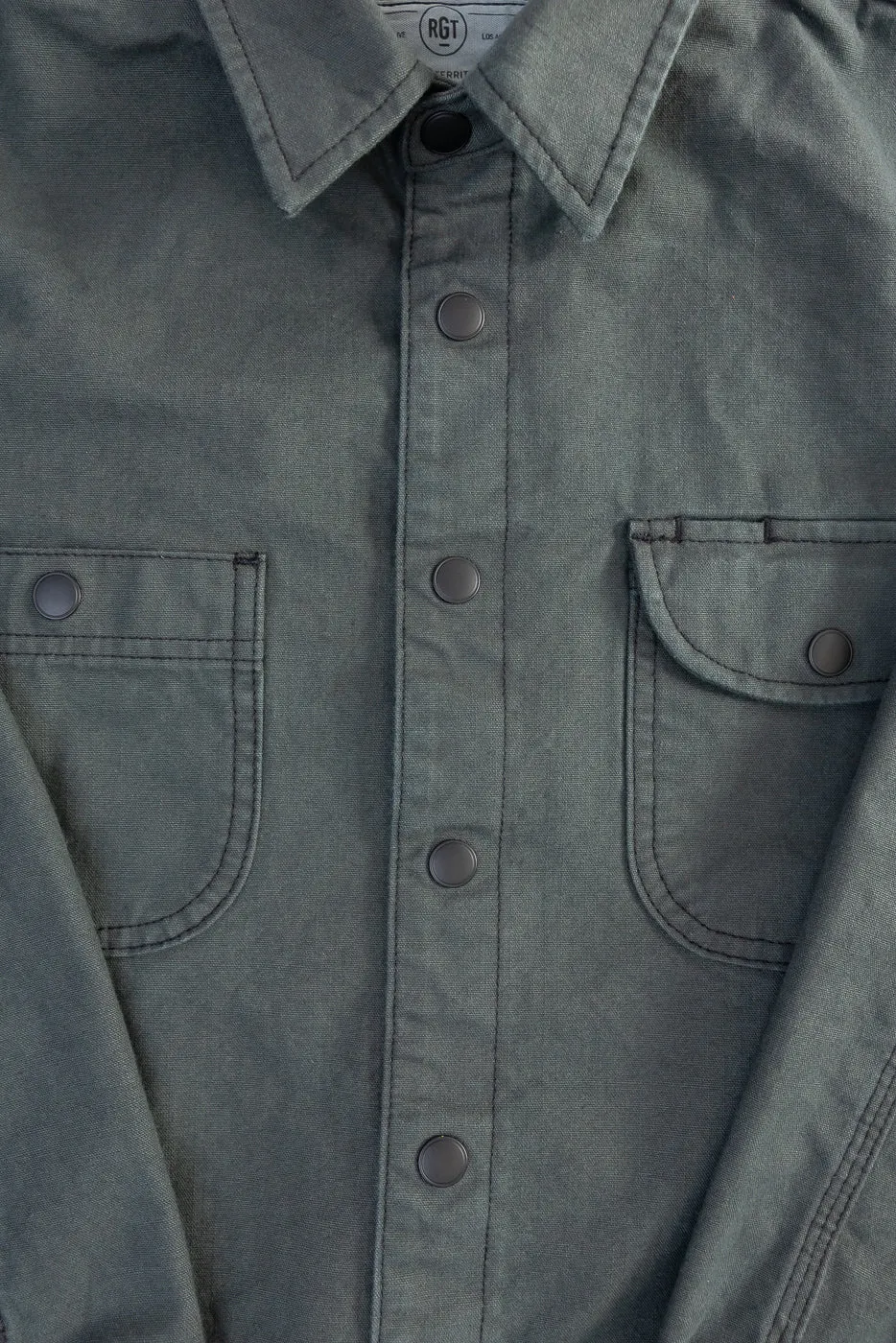 11oz Work Shirt - Dyed Canvas Ash sold by Dant product image thumbnail 3
