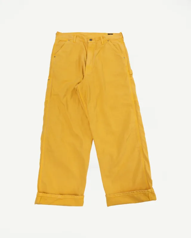 01-5328-46S - Dad's Fit Painter's Pants Canvas - Yellow sold by Dant
