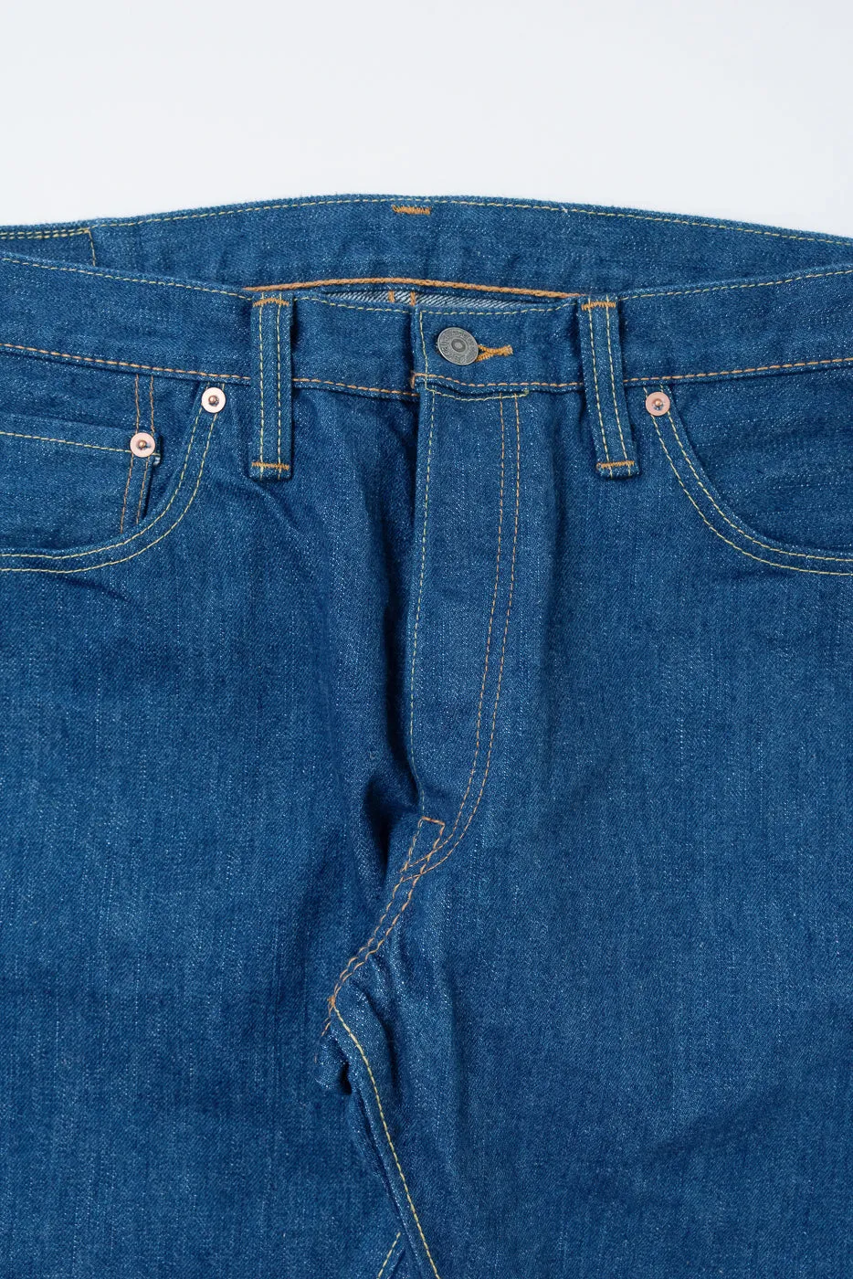 GRE-019 - 14oz Greencast Indigo Selvedge Jeans - Relaxed Tapered sold by Dant product image thumbnail 3