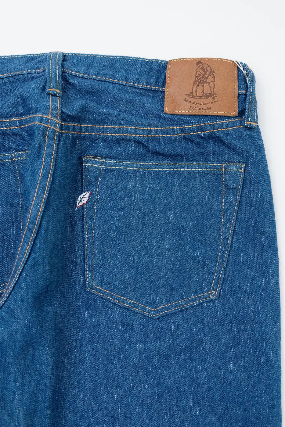 GRE-019 - 14oz Greencast Indigo Selvedge Jeans - Relaxed Tapered sold by Dant product image thumbnail 2