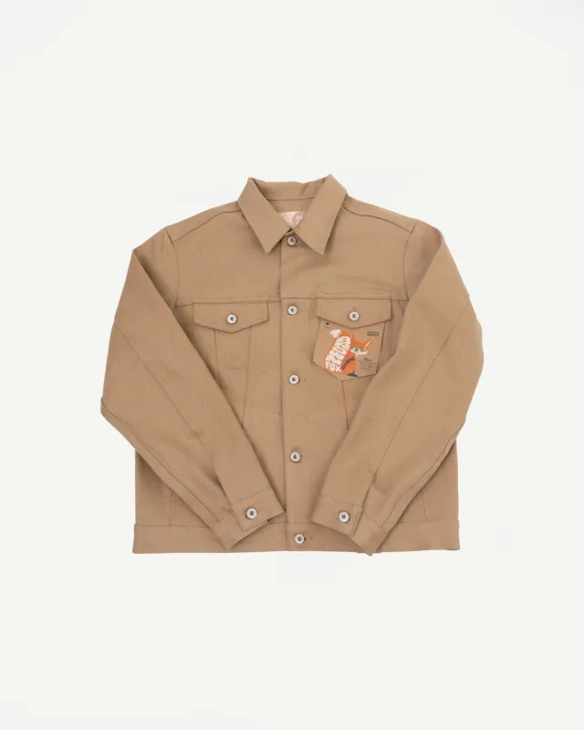 13oz - Brown Fox Selvedge - Denim Jacket made by Naked & Famous Denim