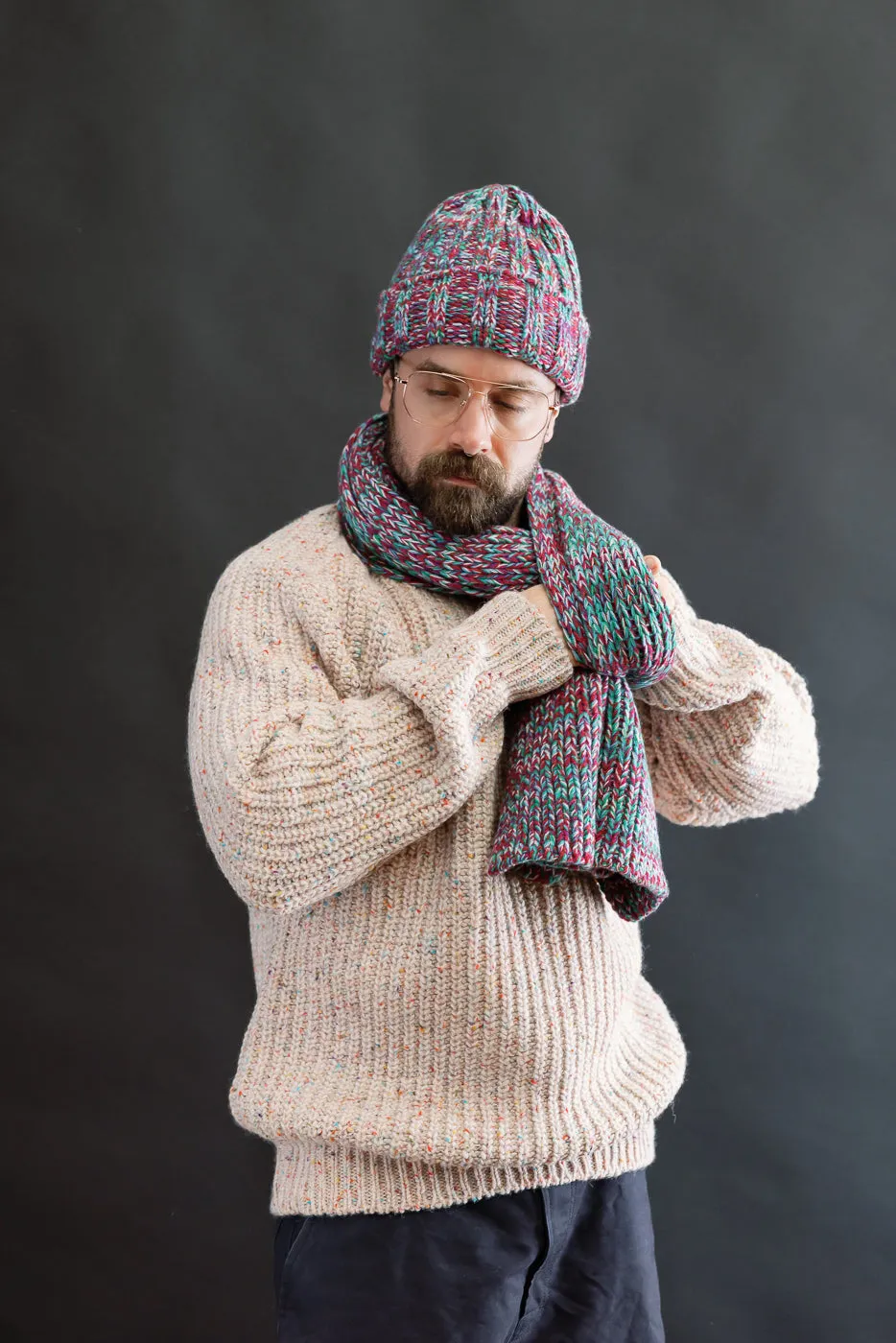 Marled Fantasies Scarf - Astro Mix sold by Dant product image thumbnail 3