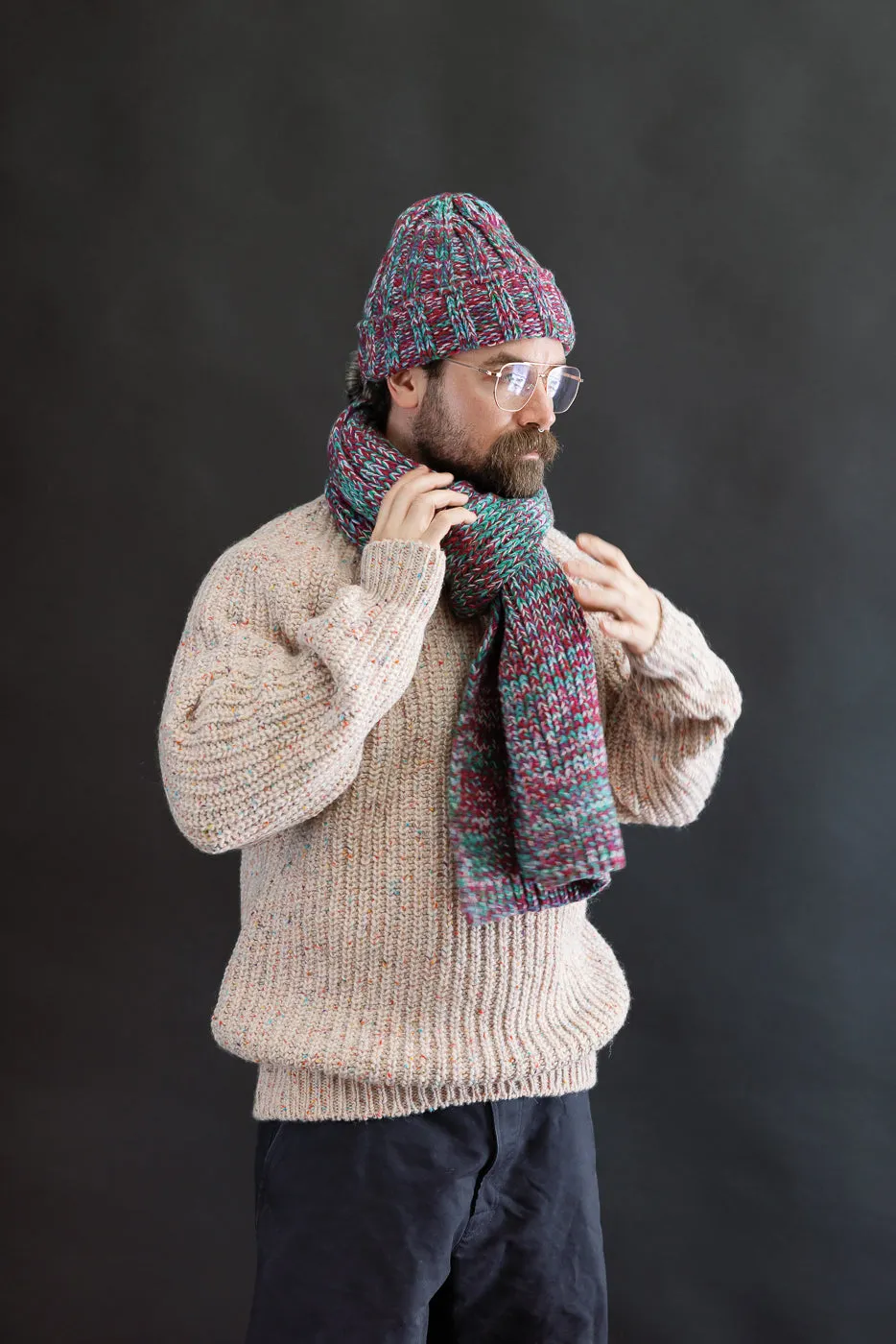 Marled Fantasies Scarf - Astro Mix sold by Dant product image thumbnail 4