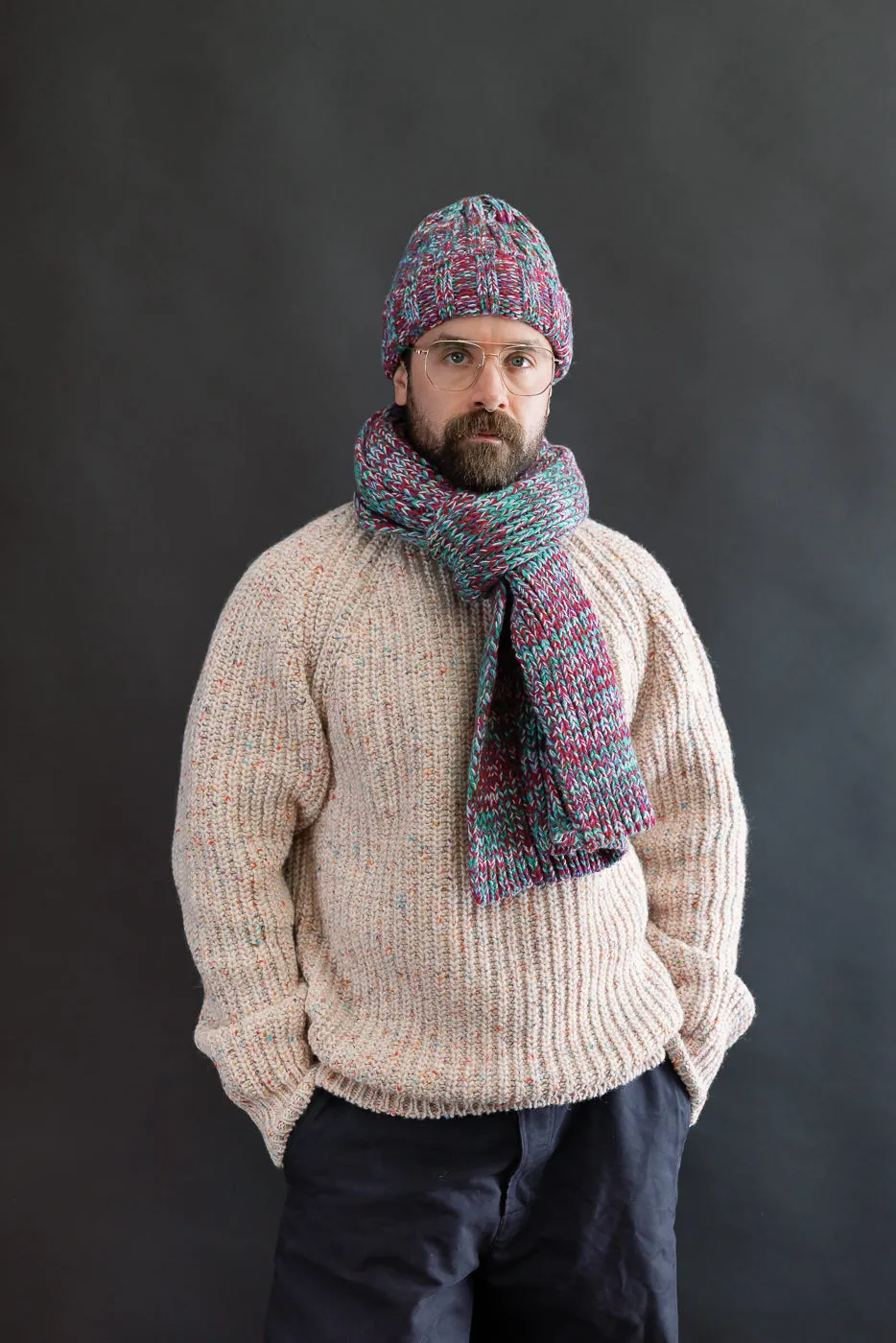 Marled Fantasies Scarf - Astro Mix sold by Dant product image thumbnail 5