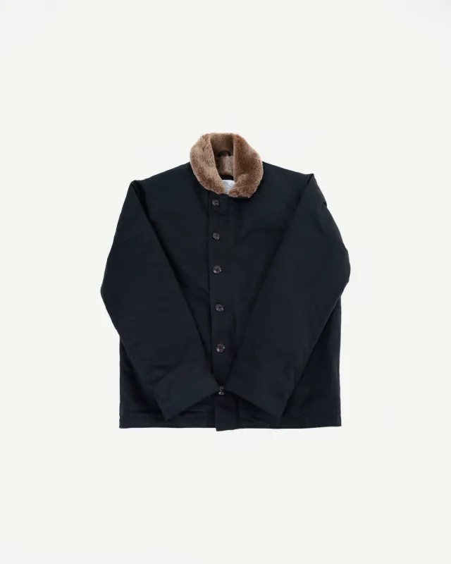 Dant Exclusive N-1 Dry Wax Deck Jacket - Black HB, Kodiak made by Dant