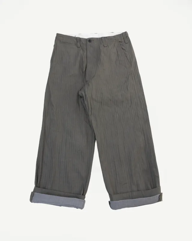 SWC600C-HBII - 13oz Neppy HBT Military - Wide Trousers sold by Dant