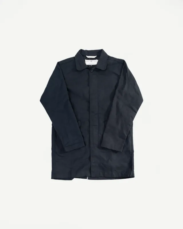 10oz - Trench Coat Dry Waxed Canvas - Black sold by Dant