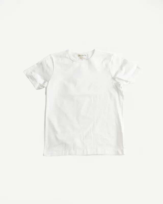 215.01 - 7.2oz Loopwheeled T-Shirt Classic Fit - White made by Merz B. Schwanen