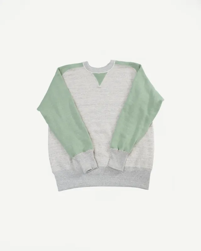 JG-CS20 - Freedom Sweats Crewneck - Oatmeal, Light Green sold by Dant