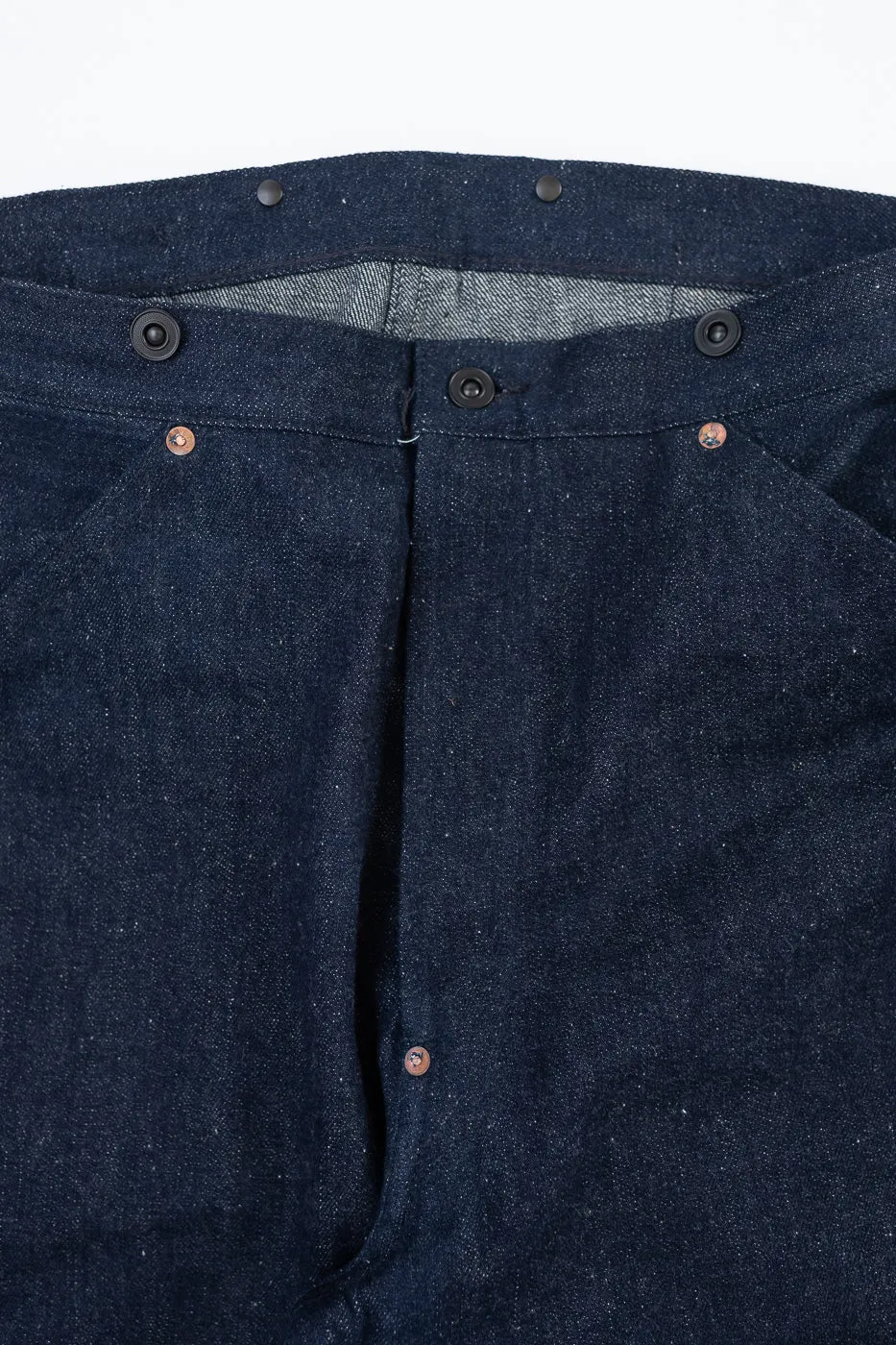 Lot 1333 - 1910~1915 No. 3 Selvedge Waist Overalls - Indigo sold by Dant product image thumbnail 3