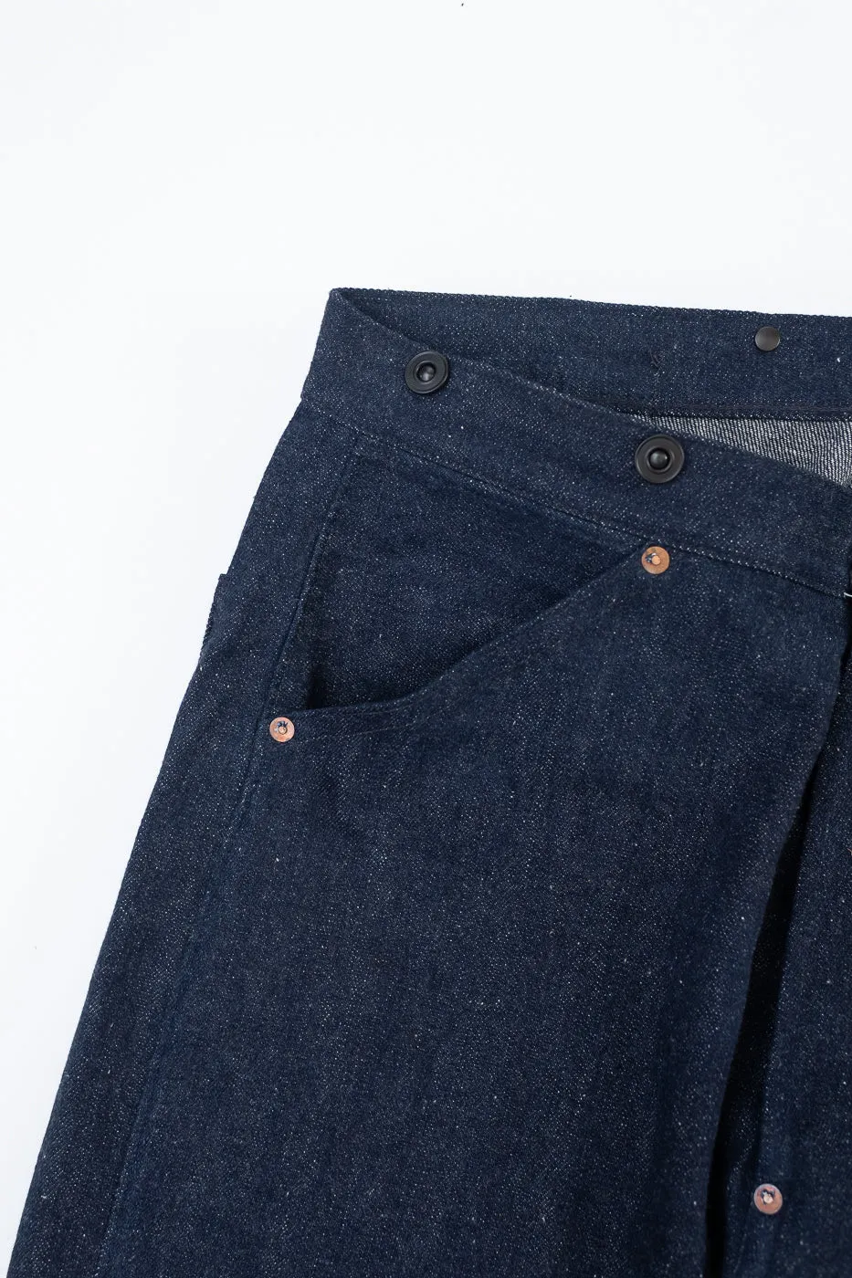 Lot 1333 - 1910~1915 No. 3 Selvedge Waist Overalls - Indigo sold by Dant product image thumbnail 4